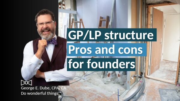 GP/LP pros and cons for founders